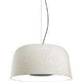 Marset Djembé Pendant Lamp Ø 64.6 cm x H 35 cm | White | Triac
