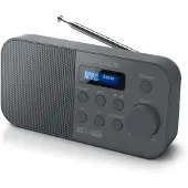 Muse Radio portable - - M-109 DB - DAB+ et FM - Double alarme - Haut-parleur intégré