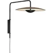 Marset Ginger A LED Applique 32A | Plug - Fixture comes with a cord and on|off switch with plug | Wengé