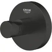 GROHE Crochet pour peignoir Essentials noir mat