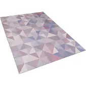 Beliani Glianis Dvajanas 80 x 150 cm melsvai pilkas KARTELIS (80 x 150 cm)
