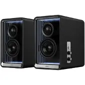 Edifier QR65-BK QR65 Aktive Design-Lautsprecher, RGB, 70Watt schwarz retail