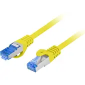 Lanberg patchcord s/ftp cat.6a 2m jaune lszh