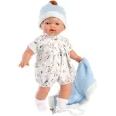 Llorens Poupée Bébé Roberto Cry 33 cm