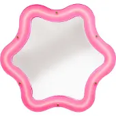 Seletti Petit miroir fleur supercourbé