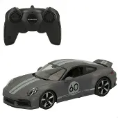 Rastar 1:16 Porch 911 Classic Radio Controlled Car Gris