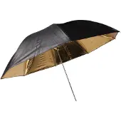 Bresser SM-01 Parapluie réflecteur noir/doré 101cm