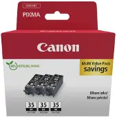 Canon PGI-35 triple pack - Noir - Cartouche d'encre - Multipack
