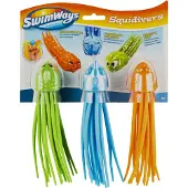 Spin Master *SwimWays SQUIDIVERS, blister tête, 3 pièces.
