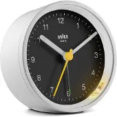 Braun Bc 12 Wb Alarm Clock Blanc One Size / EU Plug 220V