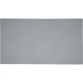 Beliani Couverture ANAMUR Coton 110 x 180 cm Gris clair