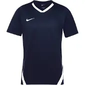 Nike T-shirt de sport pour jeunes, manches courtes, avec pointes, couleur bleue, pour garçons de 10 à 12 ans, couleur bleue, pour garçons de 10 à 12 ans