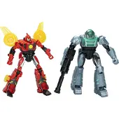 Transformers Figurines EarthSpark Cyber-Combiner Terran Twitch et Robby Malto