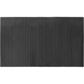 vidaXL Tapis rectangulaire gris 60x100 cm bambou