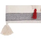 Beliani Couverture Namtar Coton 125 X 150 Cm Blanc