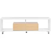 Beliani Meuble Tv Blanc Knox
