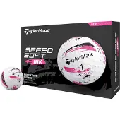 TaylorMade Speed Soft Ink Pink Balles de golf
