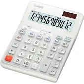 Casio De-12e-we Calculator Argenté