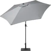 Beliani "Varase Tamsioji Pilka" sodo parasolas 270 cm (2.70 m)