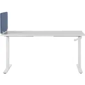 Beliani Séparation de bureau bleu 72 x 40 cm WALLY (72 x 40 cm)