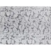 Beliani Couverture KOSI 150 x 200 cm Gris clair