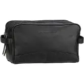 The Chesterfield Brand Wax Pull Up, Trousse de toilette, Noir