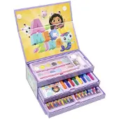 Gabby's Dollhouse GabbyŽs Dollhouse Kreativo Stationery Set pour enfants Set cadeau avec crayons de couleur & accessoires d'écriture