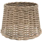 vidaXL Abat-jour Marron Ø40x26 cm osier