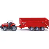Siku Massey Ferguson avec remorque