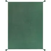 Beliani Couvre-Lits Lindula Coton 150 X 200 Cm Vert