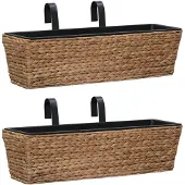 vidaXL Jardinières 2 pcs Jacinthe d'eau 45577