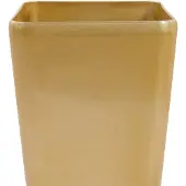 Beliani Pot De Fleurs Doré 30 X 30 X 57 Cm Modi