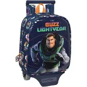Safta Mini 232 Wheels Lightyear Wheeled Backpack Bleu Enfants
