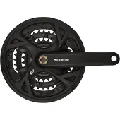 Shimano Acera M371 With Chain Guard 104 Bcd Crankset Noir 175 mm / 48/36/26t