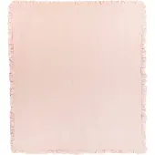 Beliani Couvre-Lits Hatton Coton 200 X 220 Cm Rose Pastel