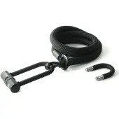 Tex-lock Eyelet U/x-lock U-lock 120cm Argenté