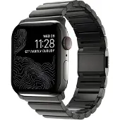 Nomad Bracelet à maillons magnétiques en acier pour Apple Watch | 44/45/46/49 mm - Graphite