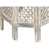 Beliani Table secondaire Mango Light Santra Wood