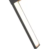 QAZQA Applique murale d'extérieur moderne noire avec LED IP54 - Jamal