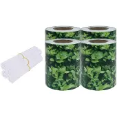 vidaXL Paravent de jardin 4 ST 35x0,19 M PVC Grün