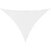 vidaXL Voile de parasol tissu oxford triangulaire 4x5x5 m blanc