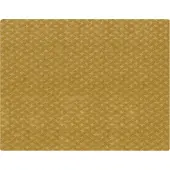 Beliani Couvre-Lits Sitapur Fourrure Synthétique 150 X 200 Cm Moutarde