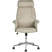 Beliani Chaise De Bureau Beige Pilot