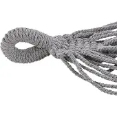 Beliani Hamac Rocca Coton Gris Clair