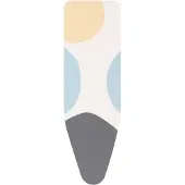 Brabantia PerfectFlow Housse pour Planche à Repasser C, 124x45 cm - Spring Bubbles