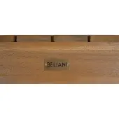Beliani Table De Jardin Bois Clair Timor
