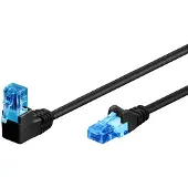 Goobay Câble U/UTP Cat 6a coudé -