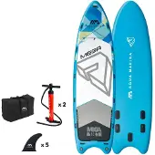 Aqua Marina Marina MEGA 18.1 iSUP : planche de stand up paddle pouvant supporter jusqu'à 650 kg