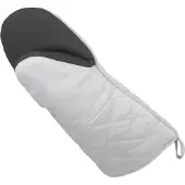 Metaltex 6x Gant pour barbecue XL, Gant + mitaine de cuisine, Gris