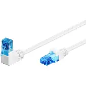 Goobay Câble U/UTP Cat 6a coudé -